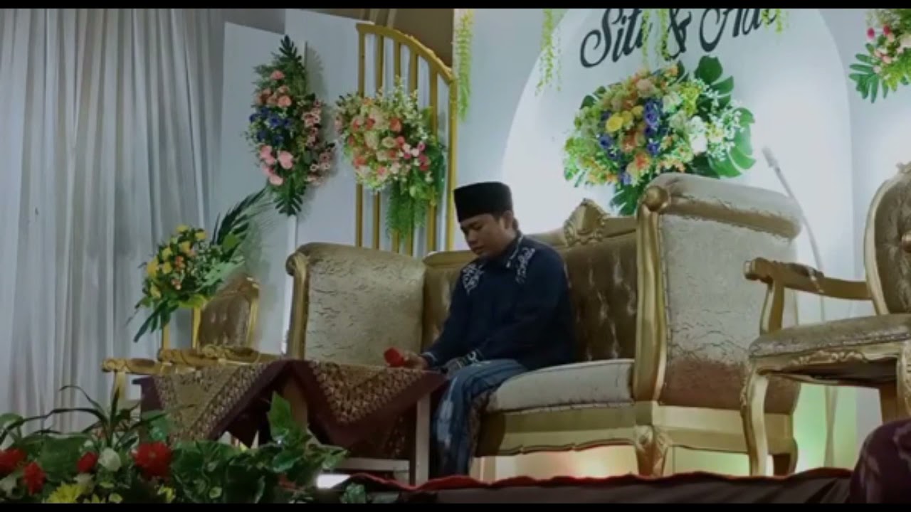 qori Timbris ust.romli.di acara nikahan