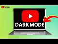 How to enable dark mode on youtube pc  laptop