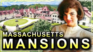 Top 10 Must See 'Old Money' MANSIONS in MASSACHUSETTS