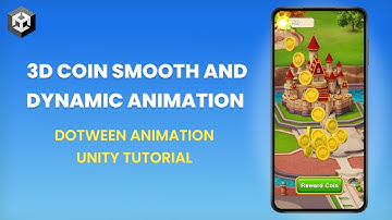 3D Royal King Coin Animation in Unity | DOTween with Spark Particle Effects Tutorial