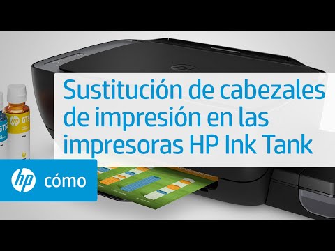 Sustitución de cabezales de impresión en las impresoras HP Ink Tank | HP Ink | HP