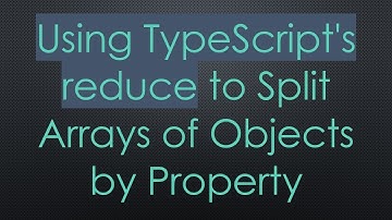 Using TypeScript