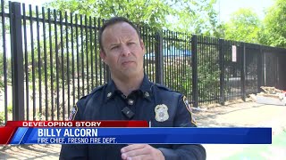 Victims who died in Fresno fire were living in an underground homeless encampment