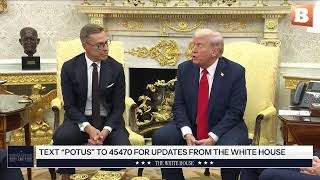LIVE: President Trump Meets with Finnish President Alexander Stubb...