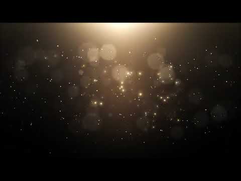 4K Golden Dust Background Looped Animation Free Version Footage