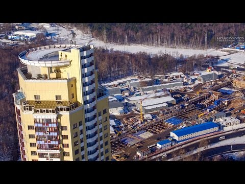 Город новостей - Строительство станции метро Ховрино