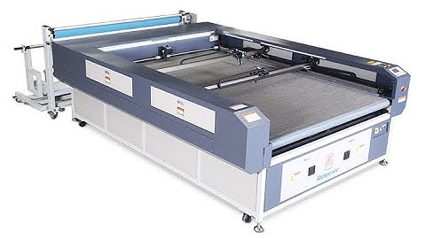 2 Minutes to know Double Beams Asynchronous Automatic Feeding Laser Engraving and Cutting Machine