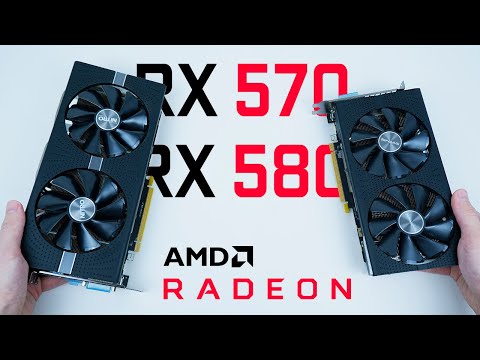 Video: Pārskats Par AMD Radeon RX 580 / RX 570