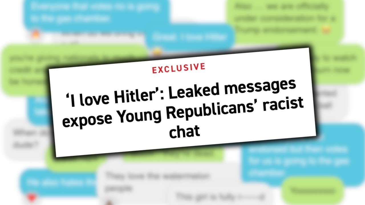 The “Young” Republican Group Chat Leak of 2025