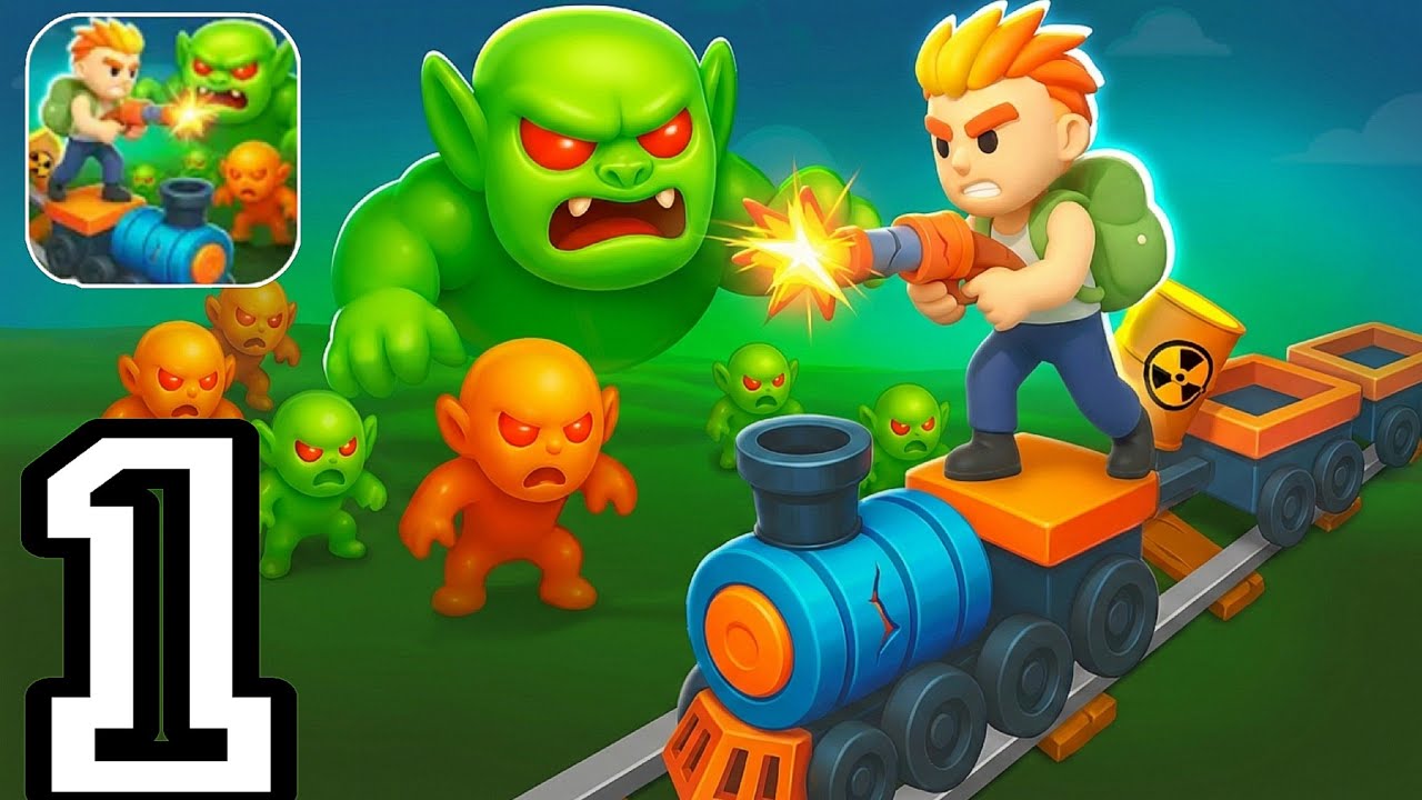 Train Invasion - Gameplay Walkthrough Part1 Android Train Defend Zombie 