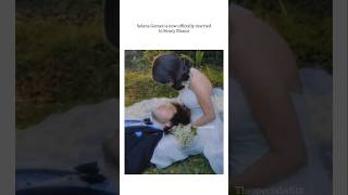 Mr. &amp; Mrs. Gomez-Blanco 👩‍❤️‍👨 #shorts #selenagomez #wedding #edits #viral #trending #love #couple