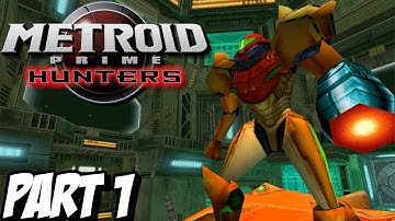 "INTRO" METROID PRIME HUNTERS Playthrough Gameplay Part 1 (NINTENDO DS)