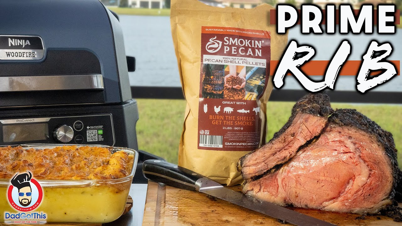 Smoked Prime Rib Perfection On The Ninja Woodfire Grill With Pecan Smoked Prime Rib Perfection On The Ninja Woodfire Grill With Pecan