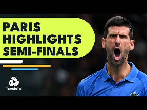 Djokovic vs Tsitsipas; Auger-Aliassime vs Rune | Paris 2022 Semi-Finals Highlights