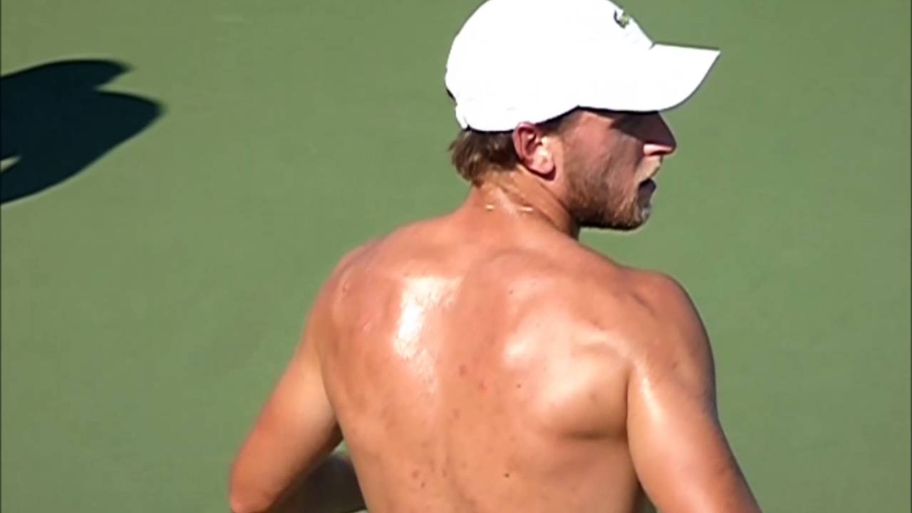 Shirtless Tennis Practice 2016 Part 1 YouTube