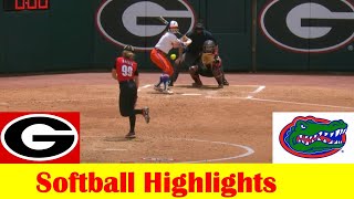 #12 Florida vs #9 Georgia Softball Game 3 Highlights, April 28 2024