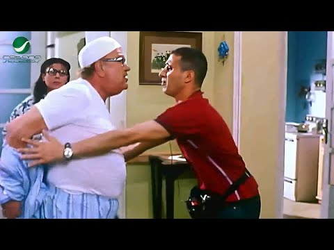 بص في وشي ولا وشي مش عاجبك هتموت ضحك مع احمد حلمي و حسن حسني لما رجع من بره