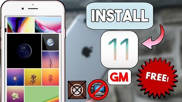 New How To Install iOS 11 GM Free (NO DEVELOPER ACCOUNT / COMP ) iPhone/iPod/iPad