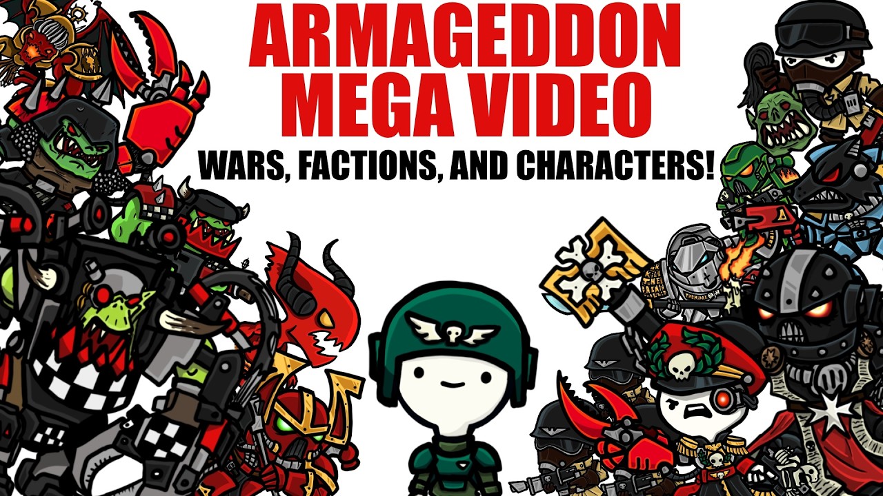 WARS for ARMAGEDDON MEGA VIDEO | Warhammer 40k Lore