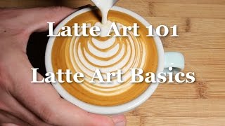 Latte Art Basics Tutorial - Latte Art 101 - Coffeefusion