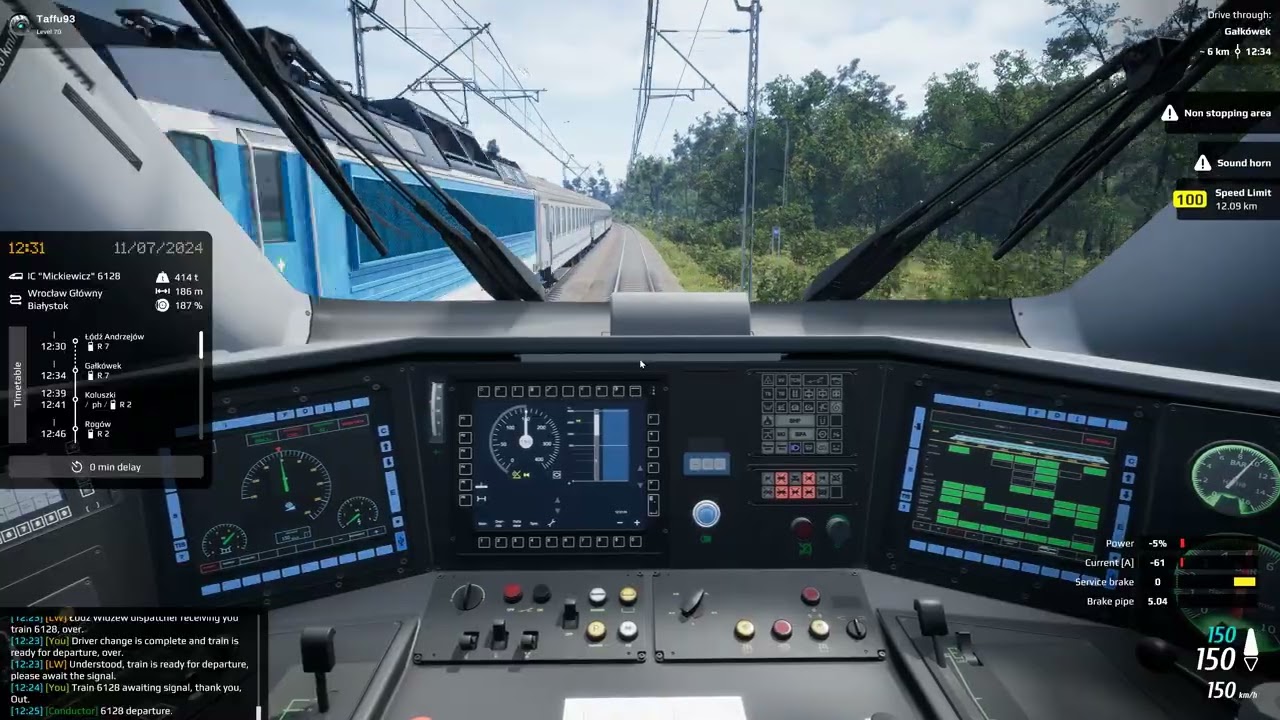 Simrail. Lödz-Warszawa