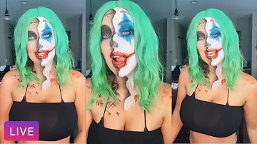 Laci Kay Somers | Halloween Makeup | Live | 28 October 2020.