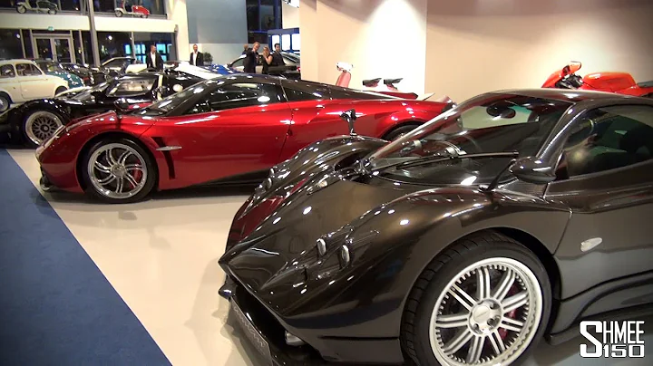 Joe Macari Showroom Launch - Zondas, MC12s, Huayra, F1 GTR, Testarossa, 250 Cali