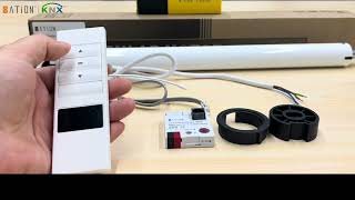 SATION KNX Roller Blind, Motorized Tubular Motor, Shutter Control, Shading Control.