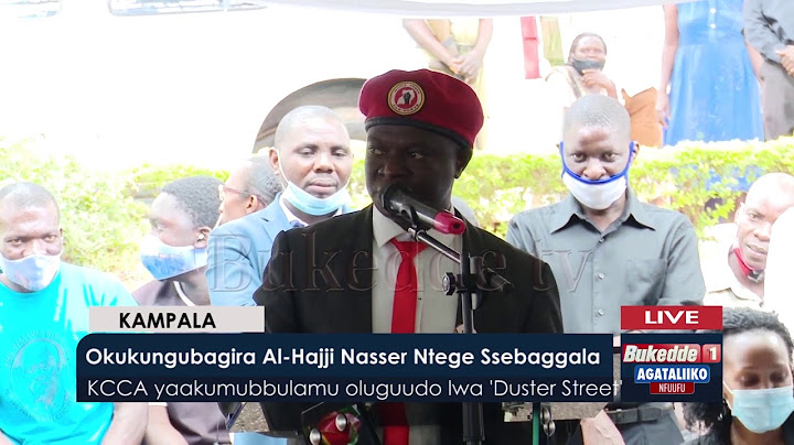 #Agataliikonfuufu: Okukungubagira Al- Hajji Nasser Ntege Ssebaggala.