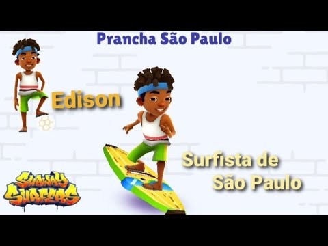 SUBWAY SURFERS EDSON SURFISTA DE SÃO PAULO 