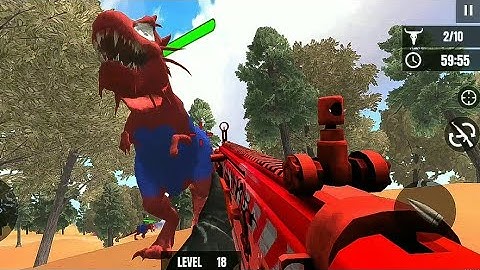 Wild Dino Hunting Game 3D - Dinosaur Hunter Game - Android Gameplay #6