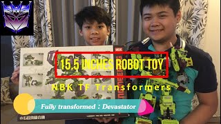 Famous NBK TF Devastator Review: Unboxing and First Impressions Net Worth