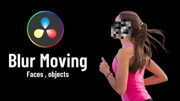 How to Blur a Moving Object in Davinci Resolve 18.5 ✅