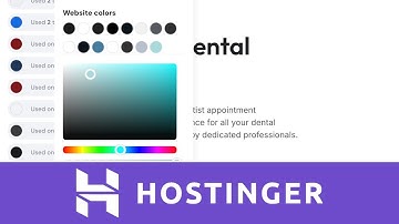 Customize Your Website Colors In Hostinger Website Builder (Step By Step)