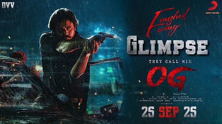 #OG’s Firing - Glimpse | Pawan Kalyan | Priyanka Mohan | Sujeeth | Thaman S