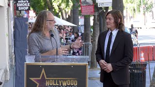 Greg Nicotero speech at Norman Reedus Hollywood Walk of Fame Star ceremony