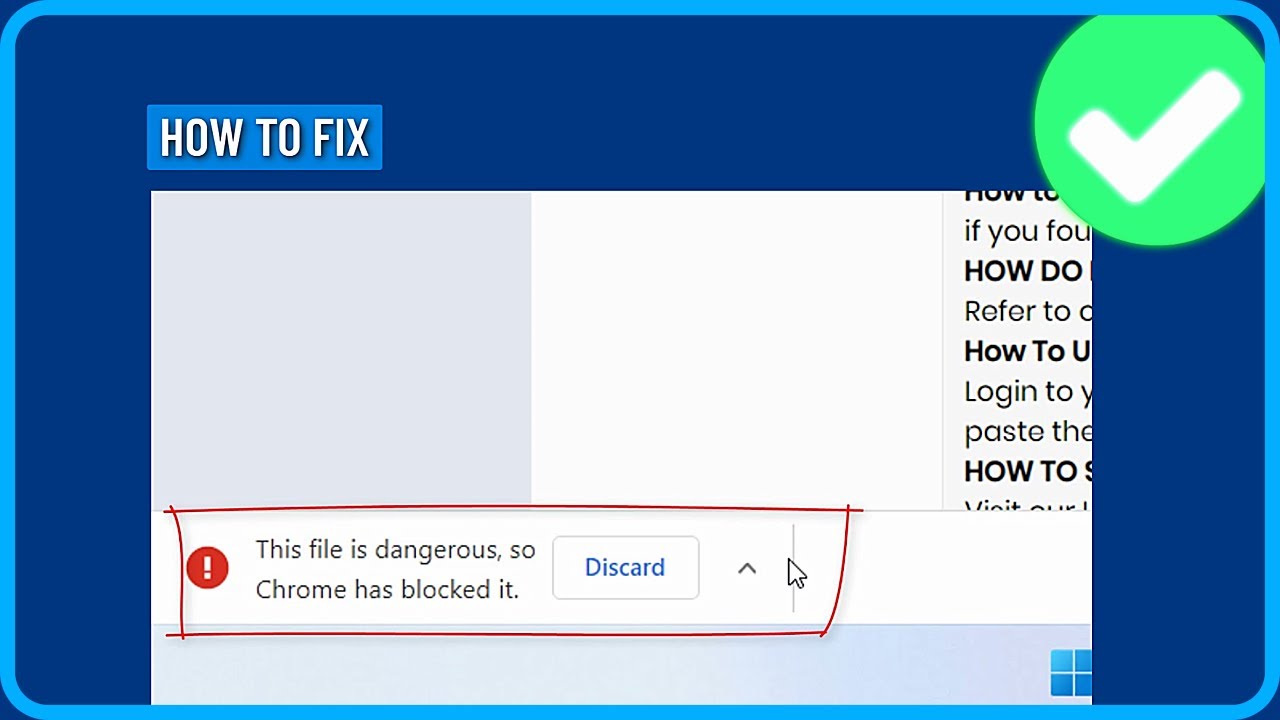 How to Fix Download is Dangerous So Chrome Has Blocked It (2025)