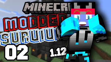 Starting A Tinkers Smeltery... | Minecraft 1.12.2 Modded Survival Episode# 02