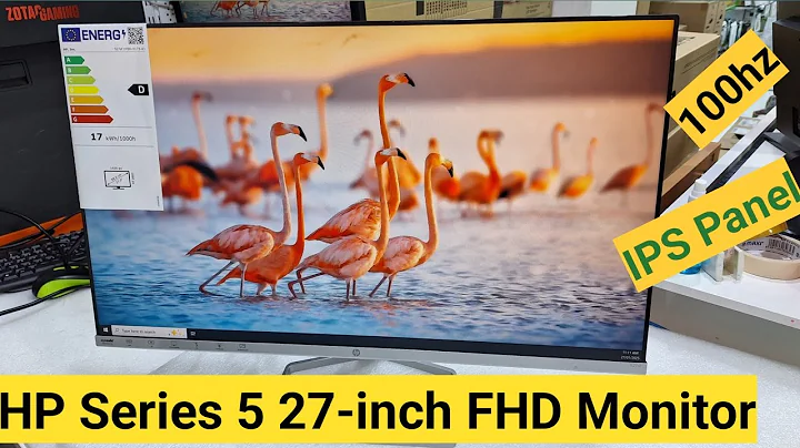 HP 527SF 27 Inch LED Monitor | Unboxing Installation | 94f44aa