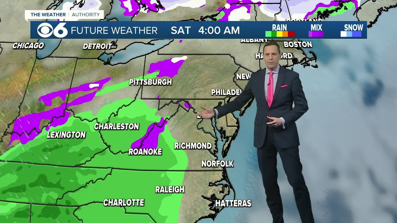 First look at storm next weekend that could bring rain