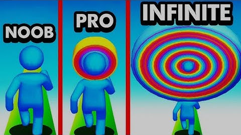 LAYER MAN 3D - ASMR GameplayiOS, Android Walkthrough Pro Game Mobile (Level Up Big Head Man Run)