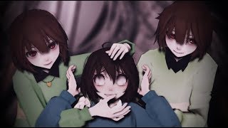 【MMD∥UNDERTALE】 Control ❙Frisk, Chara❙