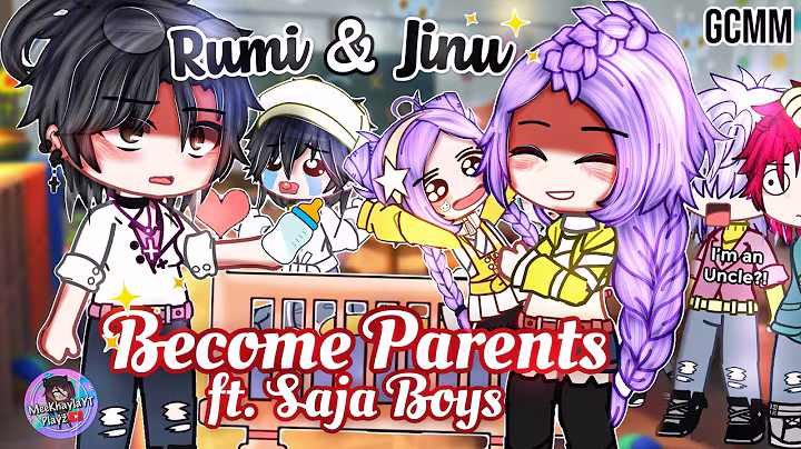Rumi & Jinu Become Parents ft. SAJA Boys | KPOP Demon Hunters | GLMM / GCMM | Gacha Club Mini Movie