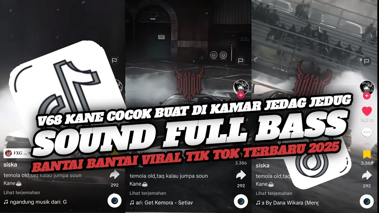 DJ FULL BASS V68 KANE COCOK BUAT DI KAMAR JEDAG JEDUG JJ VIRAL TIK TOK TERBARU 2025