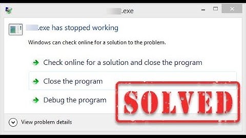 How To Fix .exe Has Stopped Working | Appcrash Solved In Windows 11