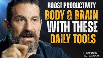 Boost Productivity, Body & Brain with These Daily Tools | Andrew Huberman #brainexercises