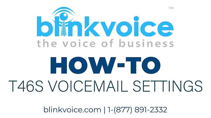Yealink T46S Voicemail Settings