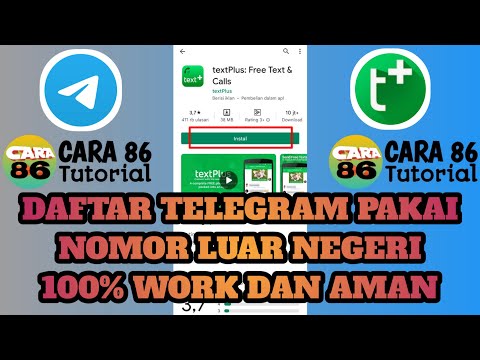 CARA DAFTAR TELEGRAM DENGAN NOMOR LUAR NEGERI - 100% WORK, AMAN DAN GRATIS SELAMANYA