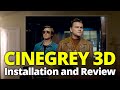 100" Elite Screens CineGrey 3D 2019 Review, Installation and Tests