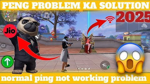 🔥PING PROBLEM KA SOLUTION/💯 NORMAL PING BUT NOT WORK